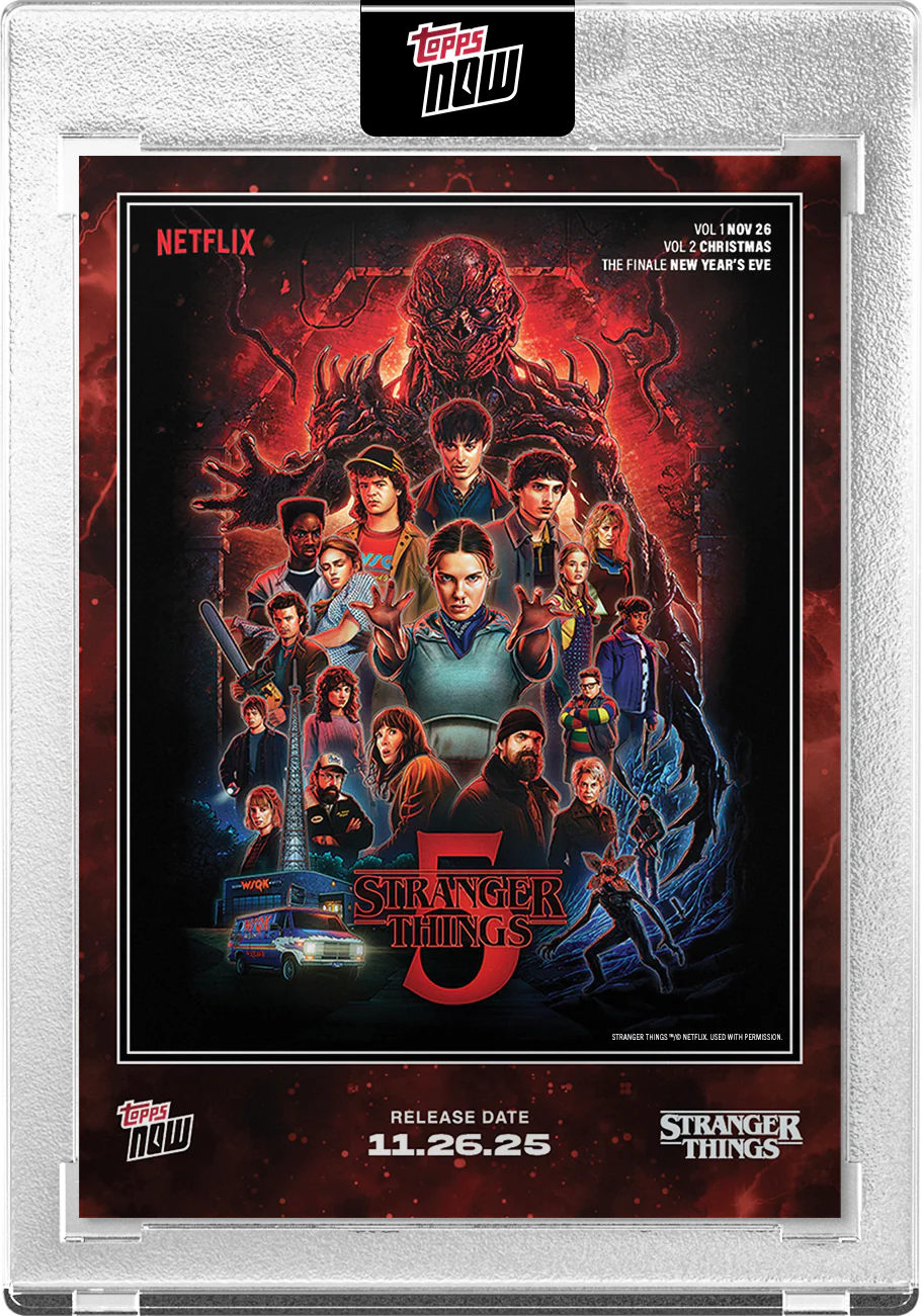 2025 Topps NOW Stranger Things Season 5 Card STRA PR: 128816