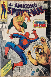 Marvel 1968 Amazing Spider-Man 57 GD Ka-Zar