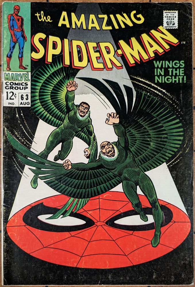 Marvel 1968 Amazing Spider-Man 63 VG Vulture