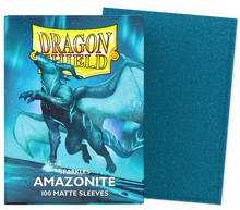 Dragon Shield Matte Sleeve - Amazonite 100ct