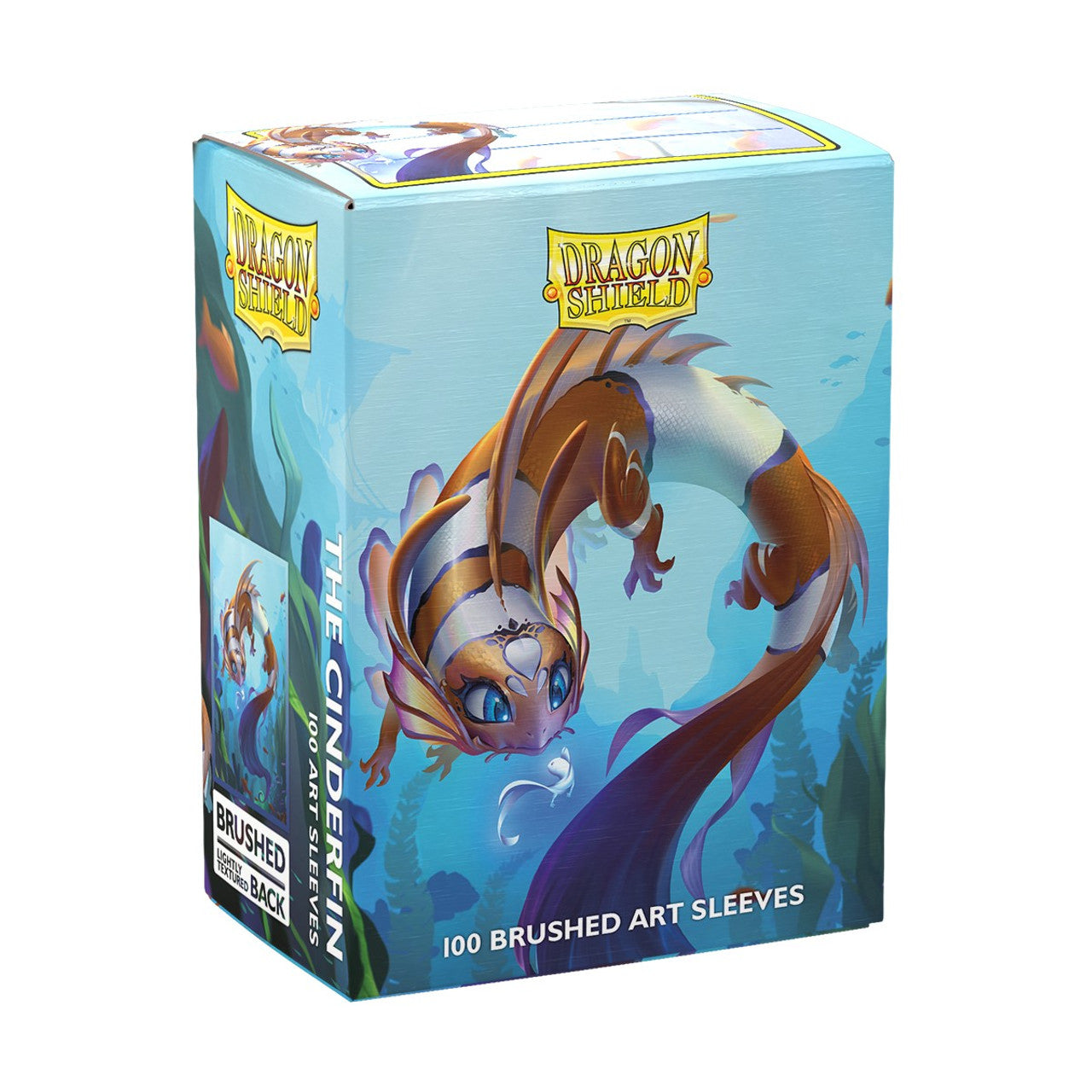 Dragon Shield Brushed Art Sleeves - The Cinderfin 100ct