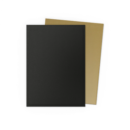 Dragon Shield Matte Dual Sleeve - Black & Gold 100ct