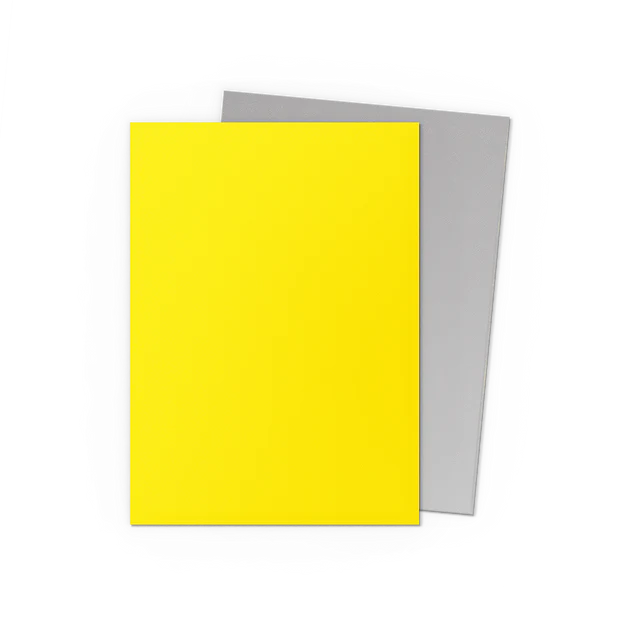 Dragon Shield Matte Dual Sleeve - Yellow & Silver 100ct