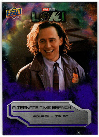2023 Upper Deck Marvel Loki Alternate Time Branch Card ATB-2 Pompeii 79 AD