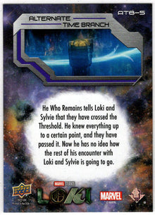 2023 Upper Deck Marvel Loki Alternate Time Branch Card ATB-5 The Threshold