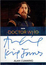 2022 Doctor Who Series 11 & 12 Alan Cumming Autograph Inscription Card