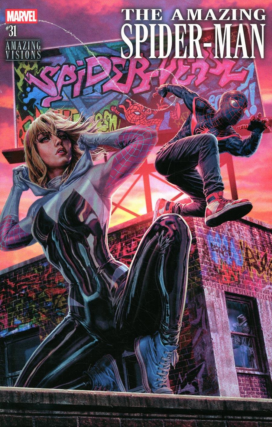 Amazing Spider-Man #31 Lee Bermejo Amazing Visions Variant
