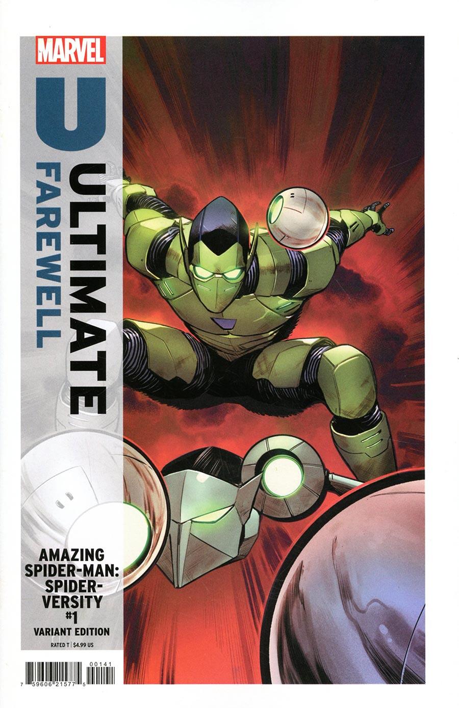 Amazing Spider-Man: Spider Versity #1 Juan Frigeri Ultimate Farewell Variant
