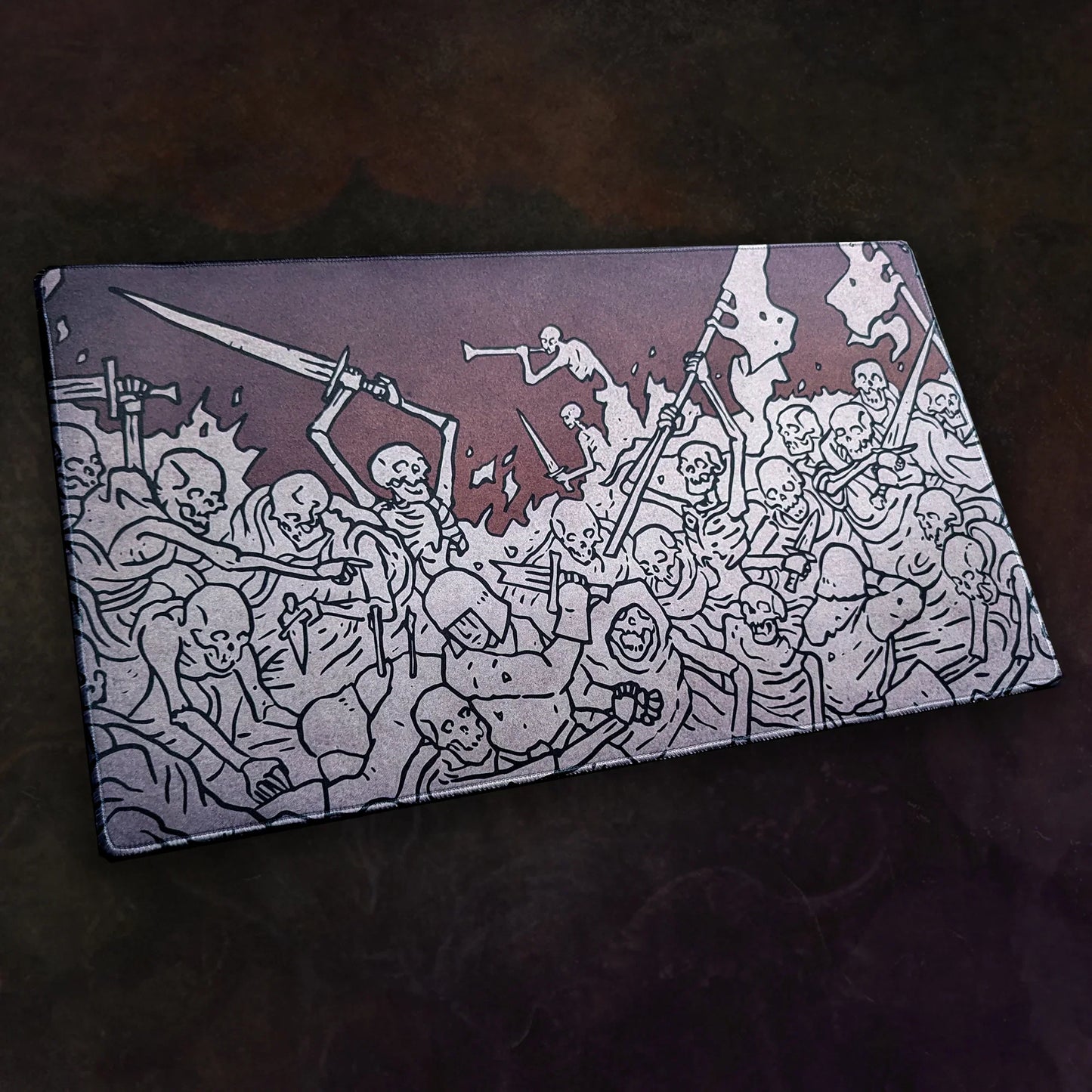 Eschaton Art Playmat: Skeleton Apocalypse [Archon Games]