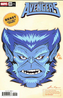 Avengers #30 Retro Halloween Mask Variant