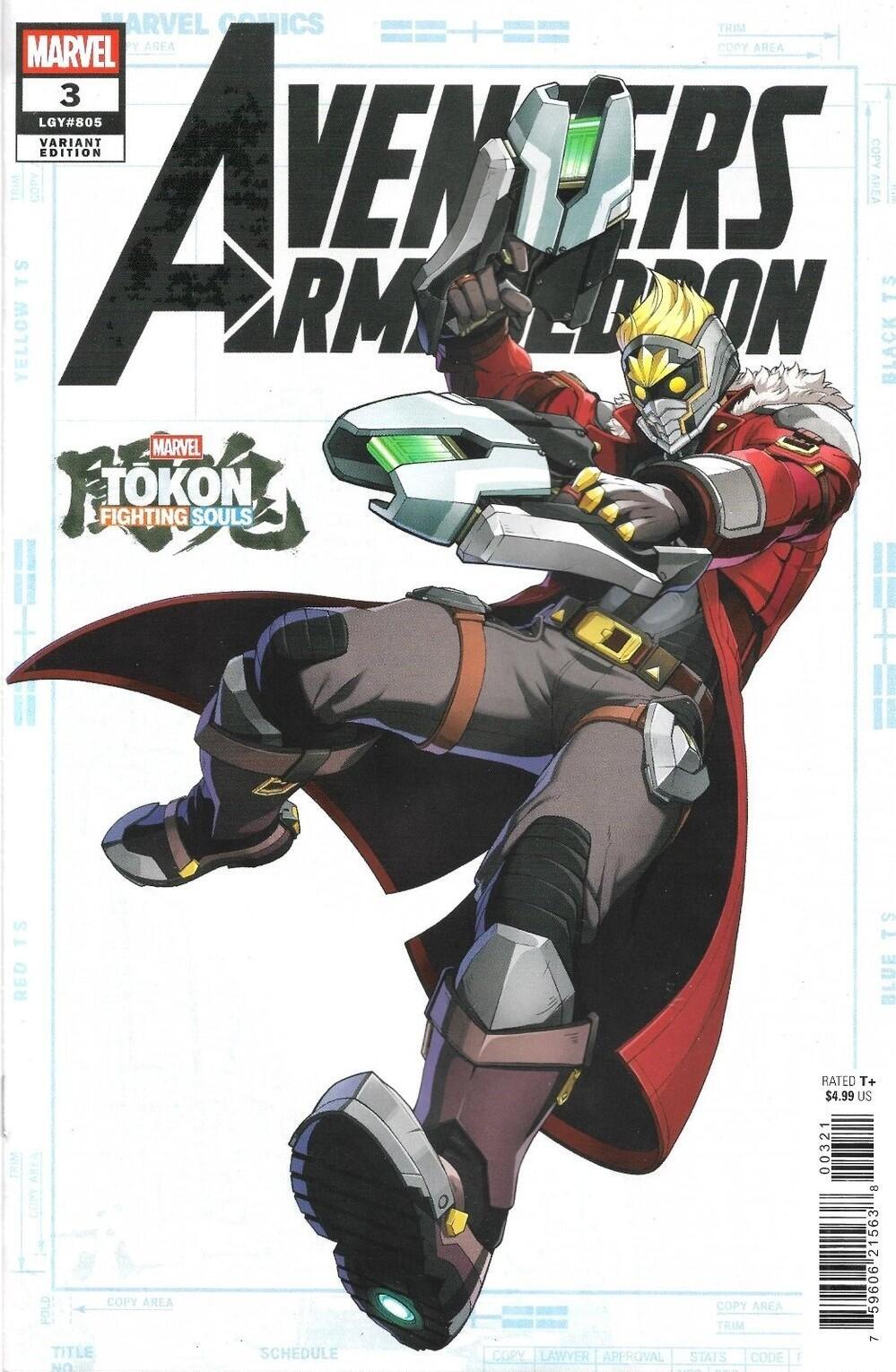 Avengers: Armageddon #3 Marvel Tokon: Fighting Souls Variant