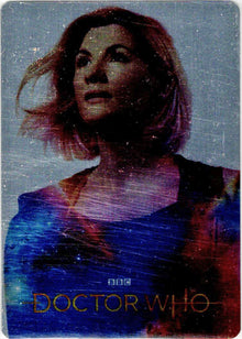 2022 Doctor Who Series 11 & 12 Space For All Metal Insert Card B1 Jodie Whitaker