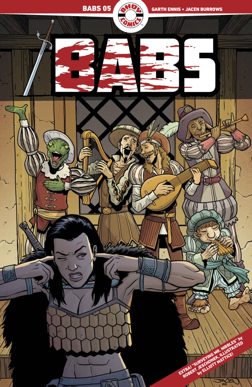 Babs #5 (Of 6) Cover A Jacen Burrows (Mature)
