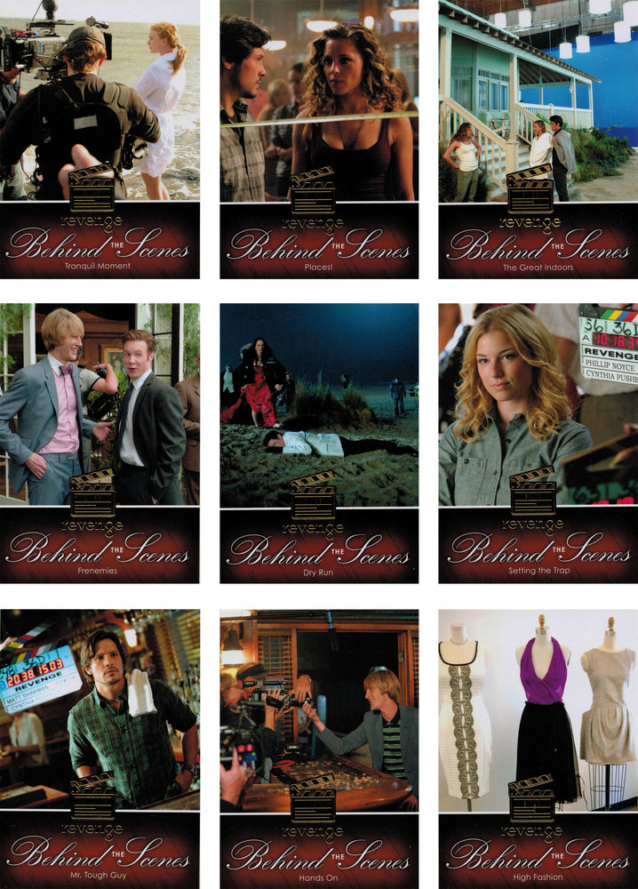 Revenge Season One Ultimate Master Set with Autograph Costume & Sketch Card