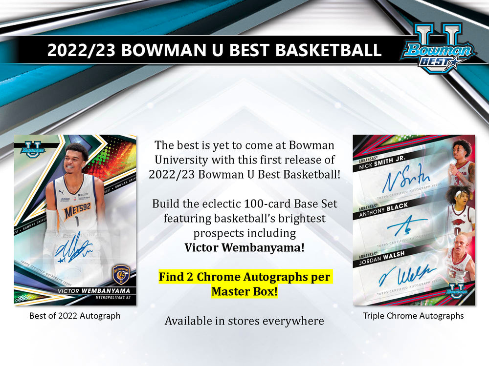 2022-23 Bowman Best University Basketball Hobby Box