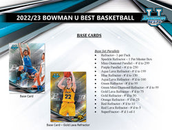 2022-23 Bowman Best University Basketball Hobby Box