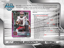 2025 Topps Bowman Chrome University Football Hobby Box