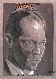 Indiana Jones Kingdom of the Crystal Skull Kyle Babbitt Sketch Card