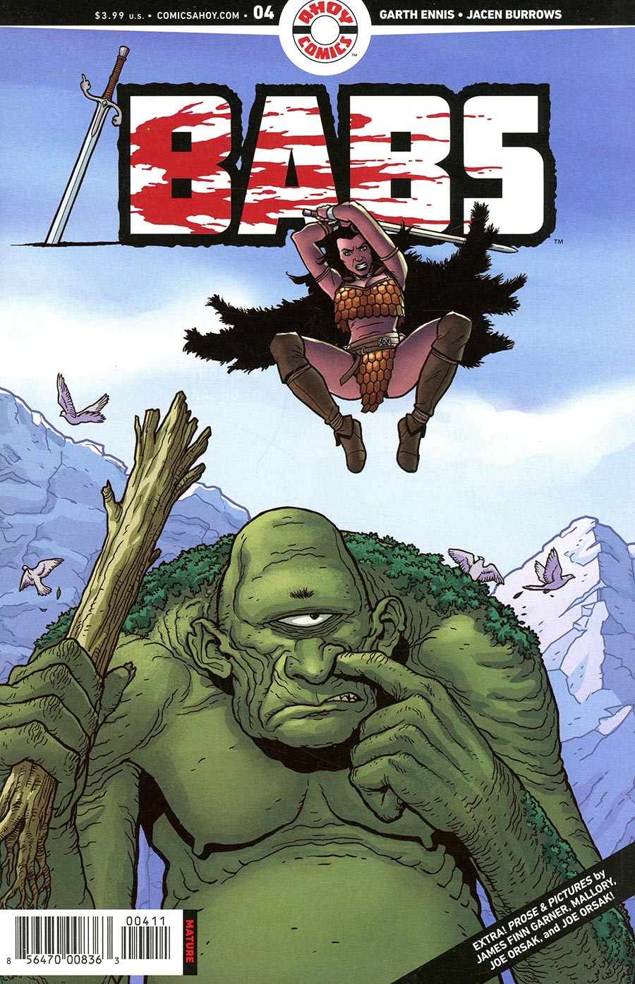 Babs #4 (Of 6) Cover A Jacen Burrows (Mature)