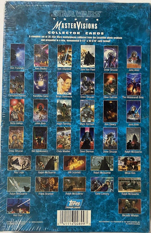 1995 Topps Star Wars Mastervisions Complete 36 Card Factory Set