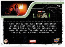 2023 Upper Deck Marvel Loki Yellow Parallel Base Card 41 Do We Trust... /225