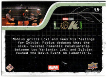 2023 Upper Deck Marvel Loki Yellow Parallel Base Card 48 What Caused The... /225