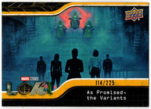 2023 Upper Deck Marvel Loki Yellow Parallel Base Card 57 As Promised... 114/225