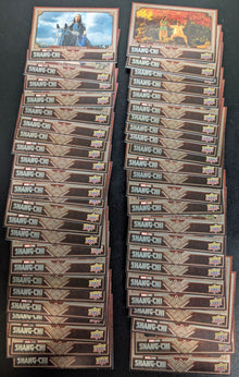 2022 Upper Deck Marvel Shang-Chi Complete 50 Card Base Set