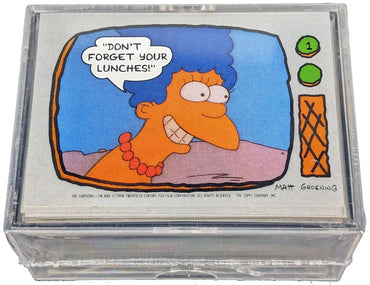 1990 Topps The Simpsons Complete 88 Card 22 Sticker Set
