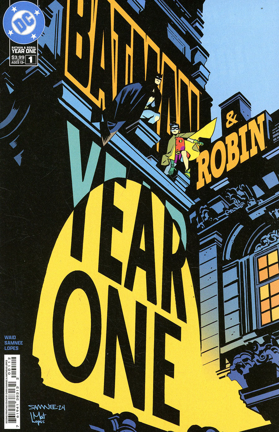 Batman And Robin Year One #1 2nd Print