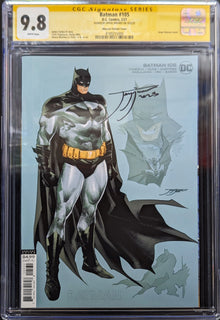 BATMAN #105 1:25 Variant CGC 9.8 Signed By Jorge Jimenez