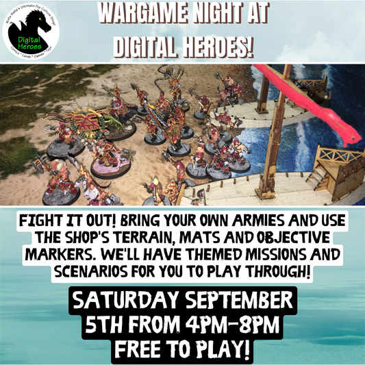 09/05/2026 Free-Play Wargame Night Ticket