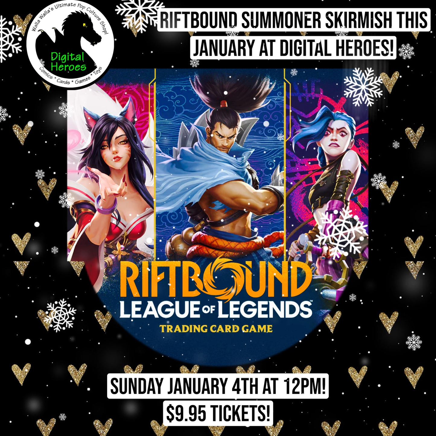 01/04/2026 12:00PM Riftbound Summoner Skirmish January Ticket
