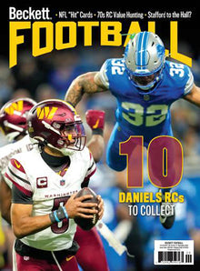 Beckett Football Card Monthly September 2025 Jayden Daniels