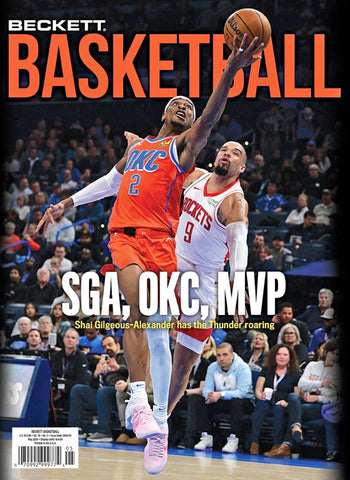Beckett Basketball Card Monthly May 2024 Shai Gilgeous-Alexander