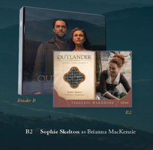 Outlander Season 5 Trading Card Binder Roger & Brianna Album with B2 Costume Card