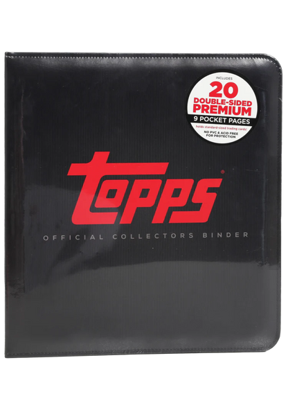 Topps Black Official Collectors Binder