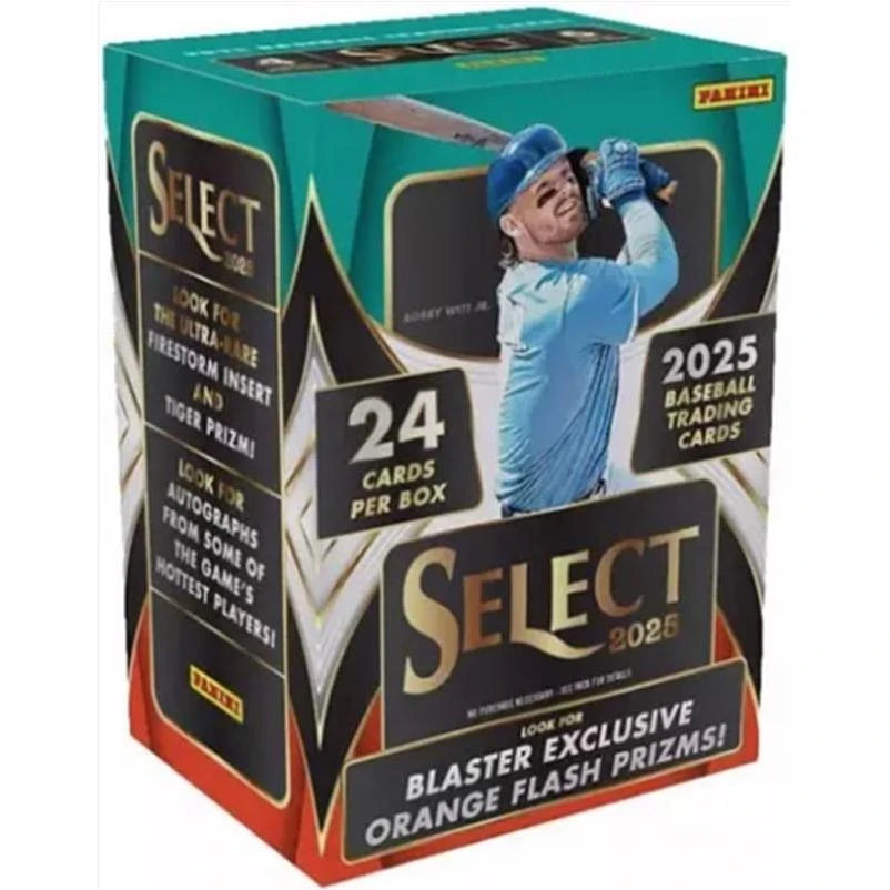 2025 Panini Select Baseball Blaster Box (Orange Flash)