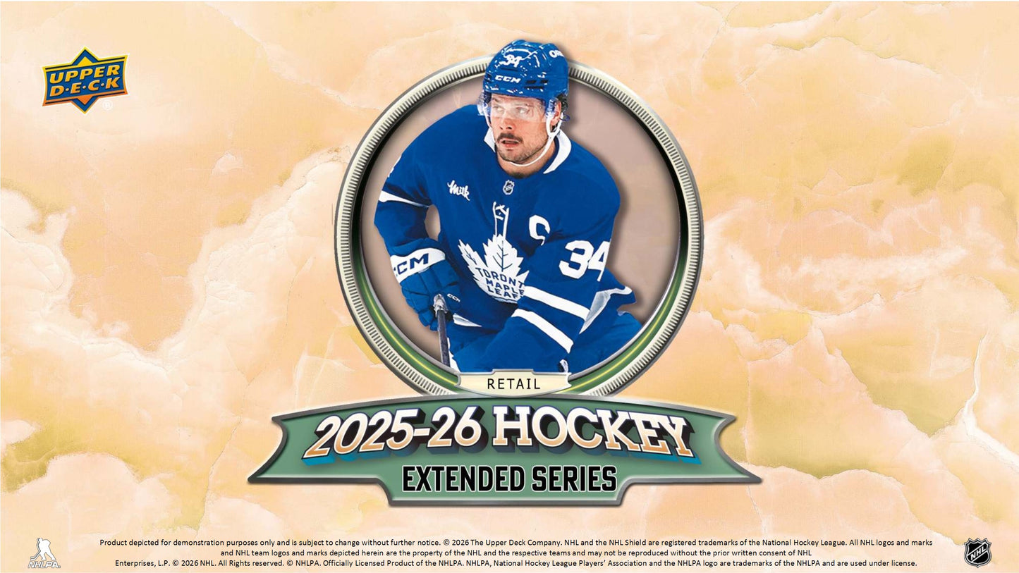 2025-26 Upper Deck Extended Series Hockey Blaster Box
