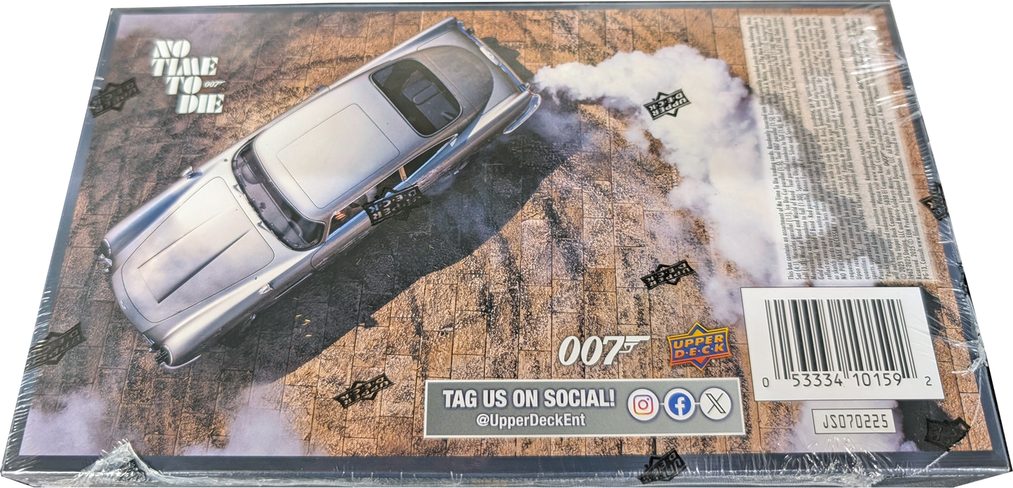 2025 Upper Deck James Bond No Time To Die Hobby Box