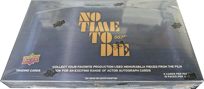 2025 Upper Deck James Bond No Time To Die Hobby Box