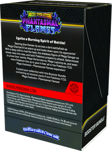 Pokemon Mega Evolution ME02: Phantasmal Flames Booster Bundle