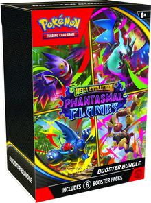 Pokemon Mega Evolution ME02: Phantasmal Flames Booster Bundle