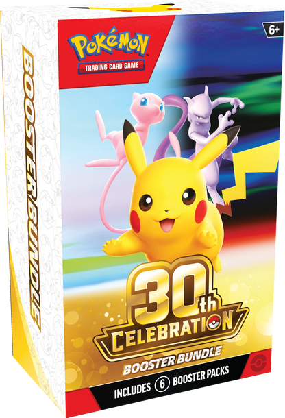 Pokemon Mega Evolution ME30: 30th Celebration Booster Bundle Box