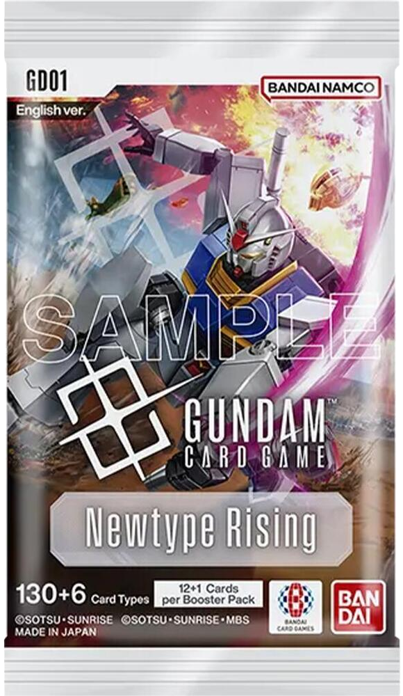 GUNDAM CARD GAME Booster Pack Newtype Rising [GD01]