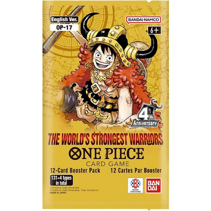 One Piece TCG: The World's Strongest Warriors (OP-17) Booster Box