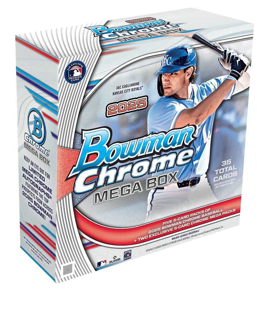 2025 Topps Bowman Chrome Baseball Mega Box