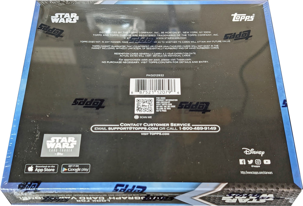 2023 Topps Star Wars Chrome Black Hobby Box