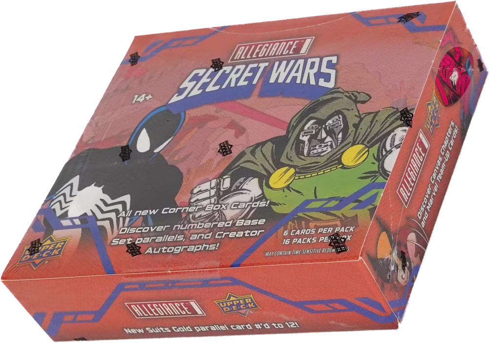 2024 UD Marvel Allegiance Secret Wars Hobby Box