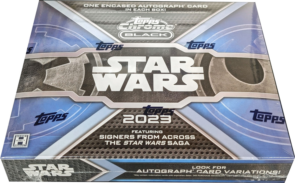 2023 Topps Star Wars Chrome Black Hobby Box